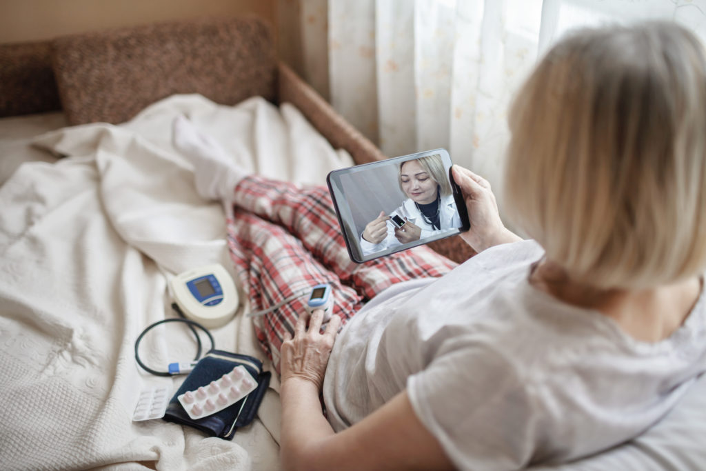 telehealth problem solving therapy for depressed low income homebound older adults